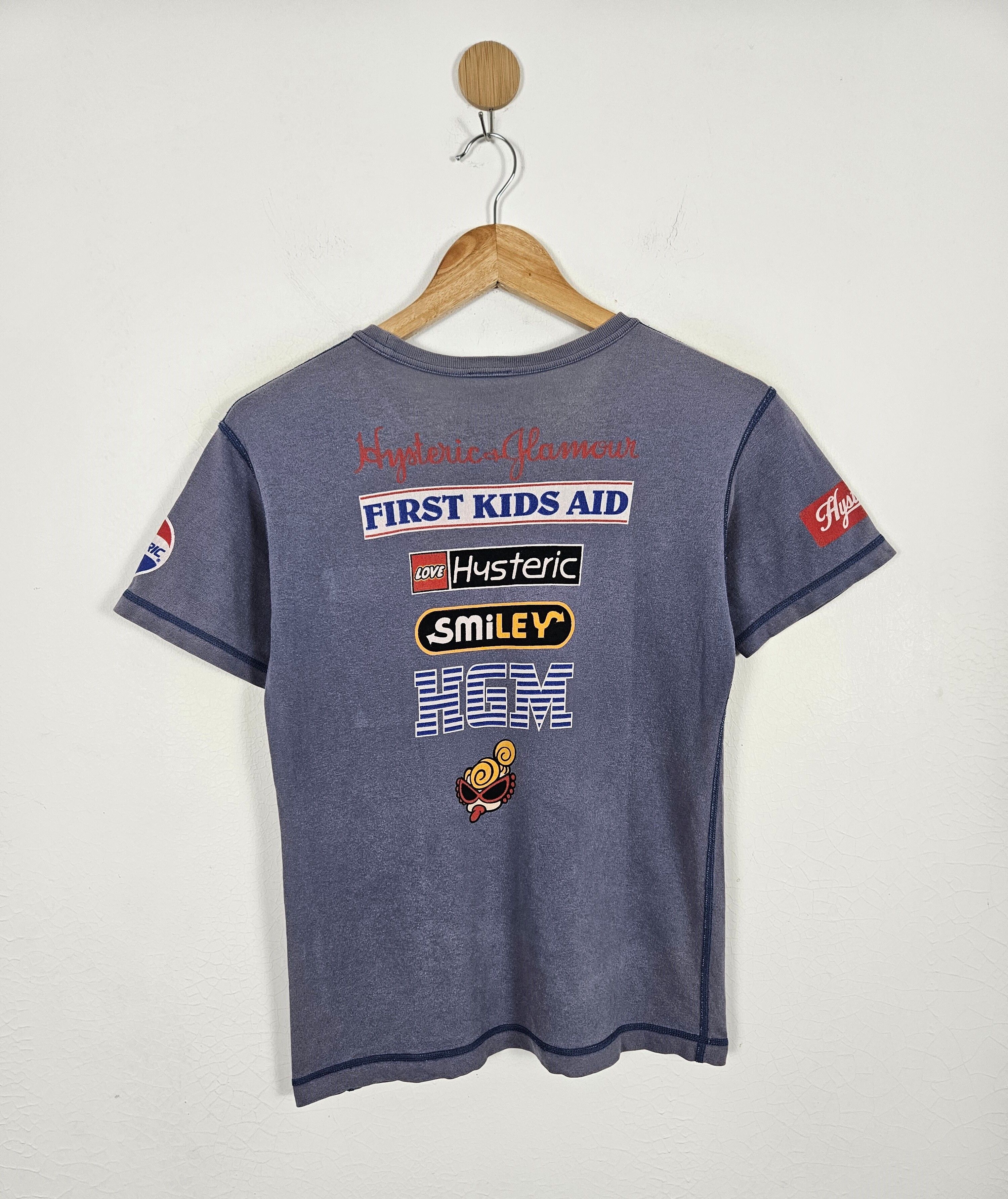 Hysteric Mini KFC Visa Parody logo shirt - 2