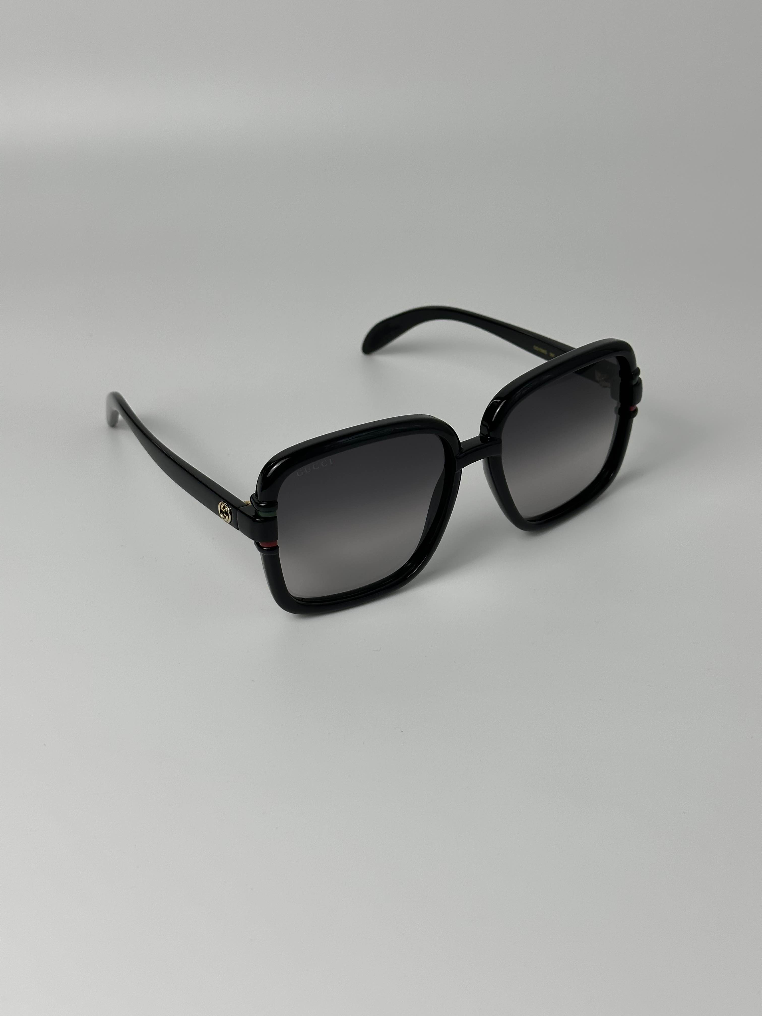 BRAND NEW GUCCI GG1066S 001 Black/Grey Unisex Sunglasses - 2