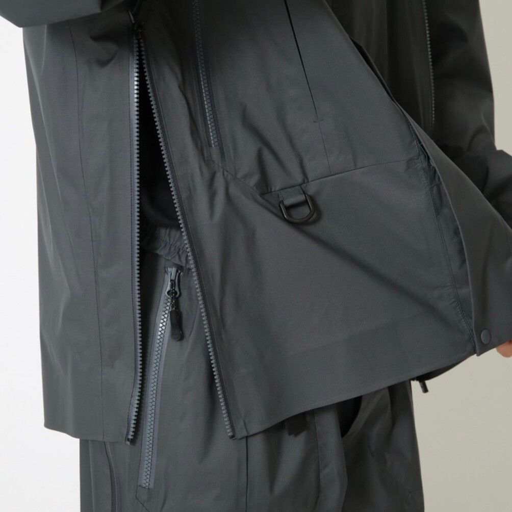 SS22 2.5 L layer rain jacket nylon waterproof full zip - 14