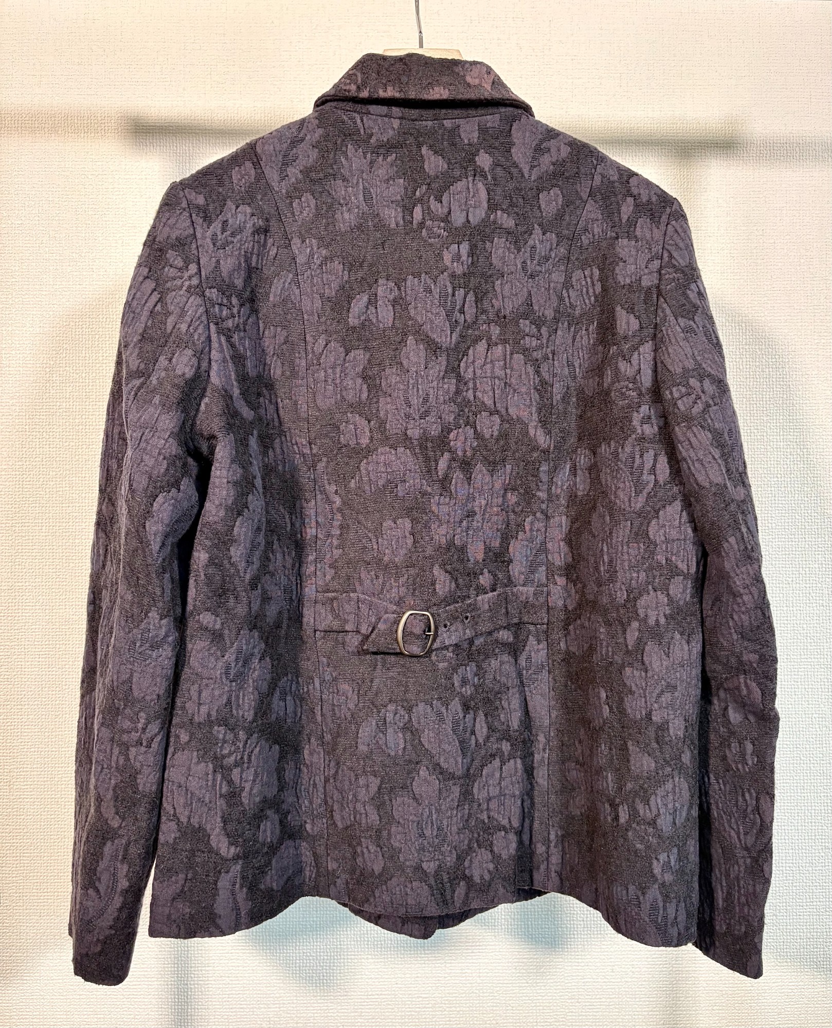 Issey Miyake Permanente Floral Jacquard Patterned Jacket - 2