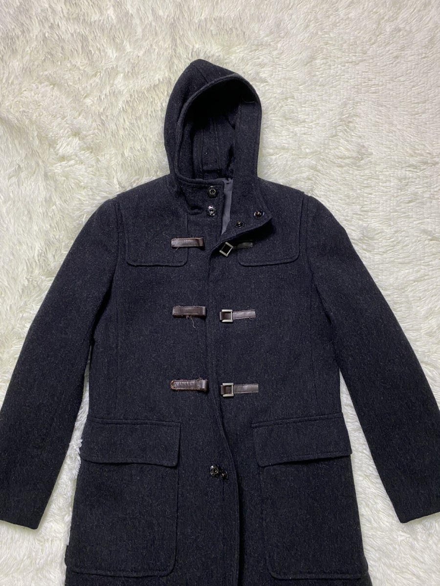 Ined by Yohji Yamamoto Wool Long Hoodie Coat Jacket - 3
