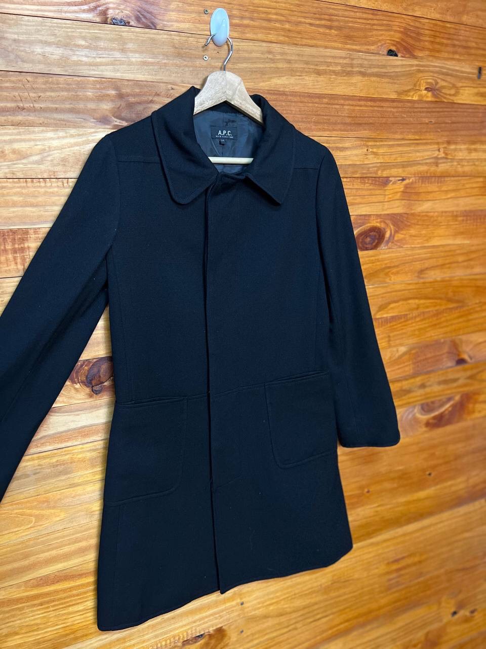 A.P.C LAINE WOOL COAT WOMENS MADE IN POLAND - 8
