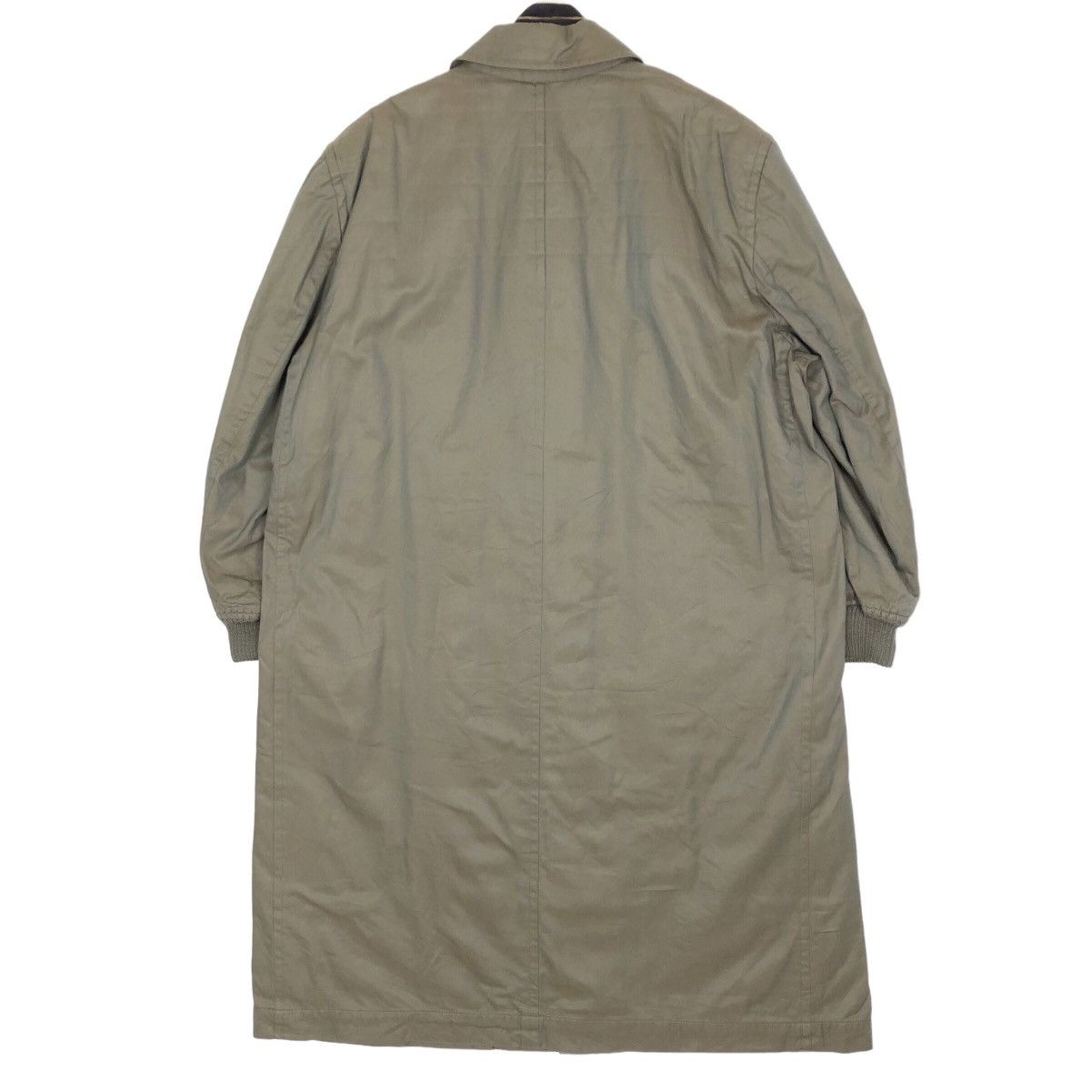 Vintage 90s Comme Des Garcons Homme Khaki Sphere Car Coat - 21