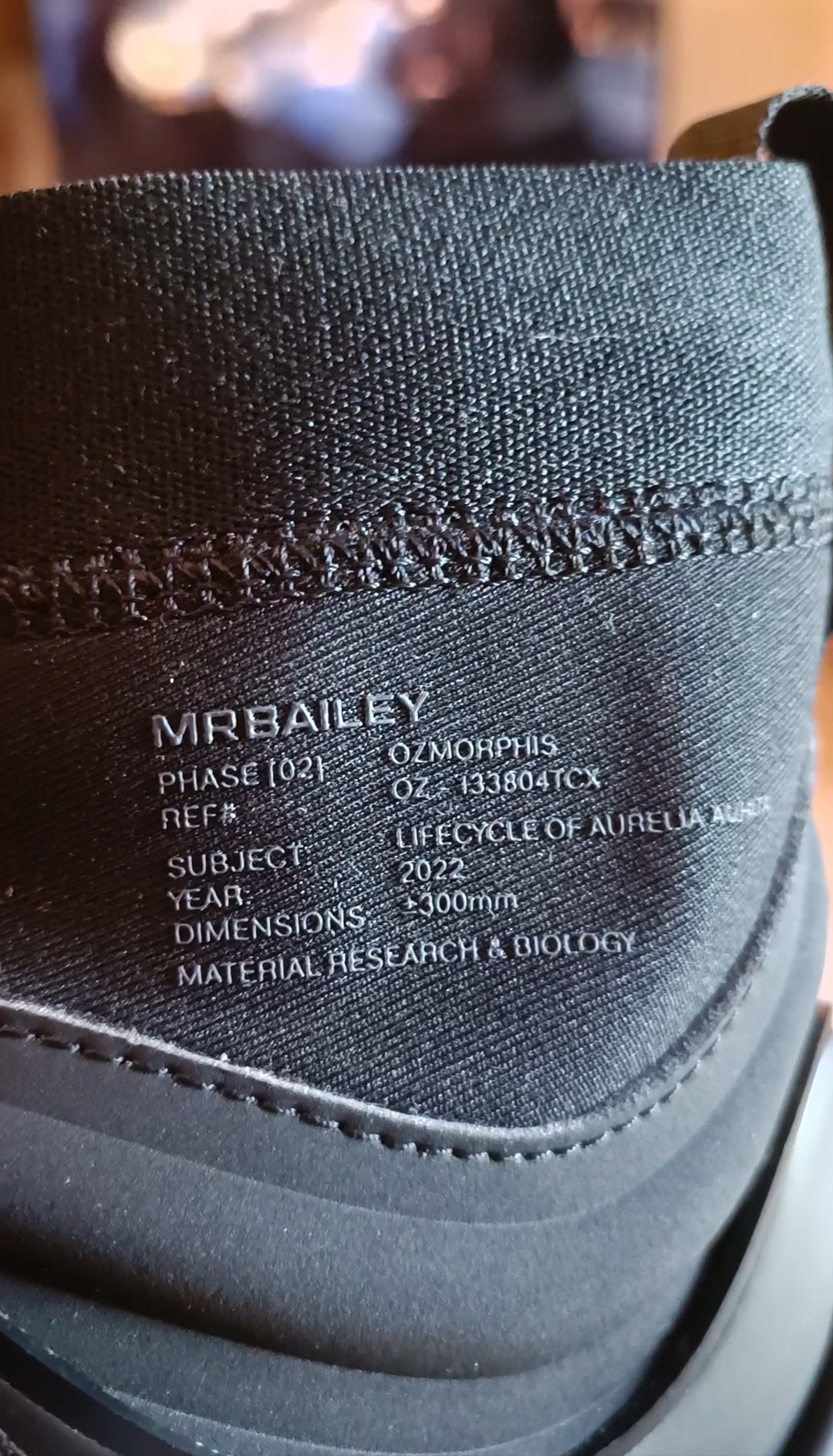MRBAILEY × adidas Originals OZMORPHIS 'Core Black' (Size 7 to 13 US*) - 4
