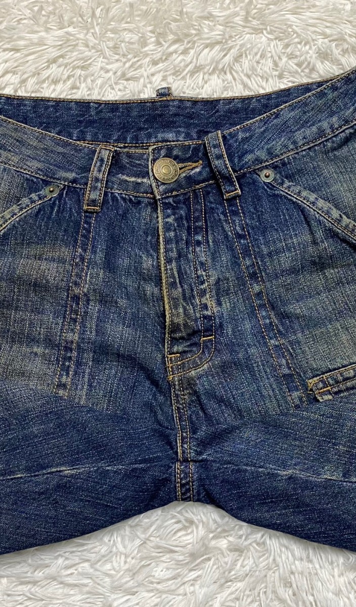 Vintage - Dsquared Dungaree Spring 85 Rare Distressed Denim - 13