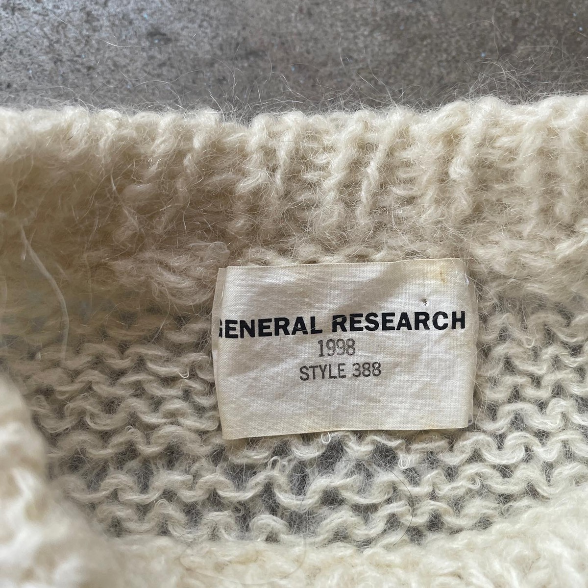 General Research AW1998 Mohair Sweater - 2