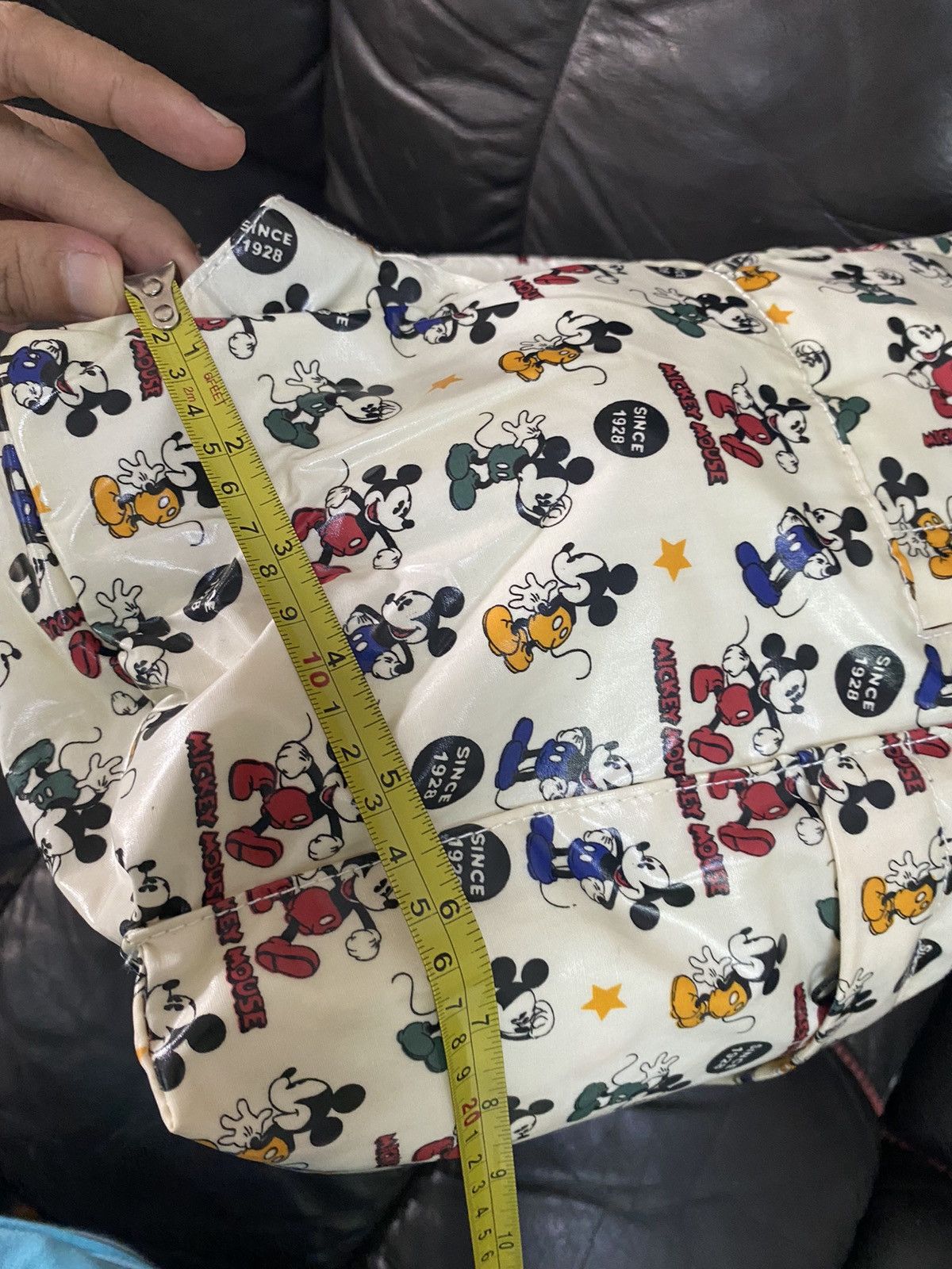Mickey Mouse Full Print Waterproof Backpack - 15