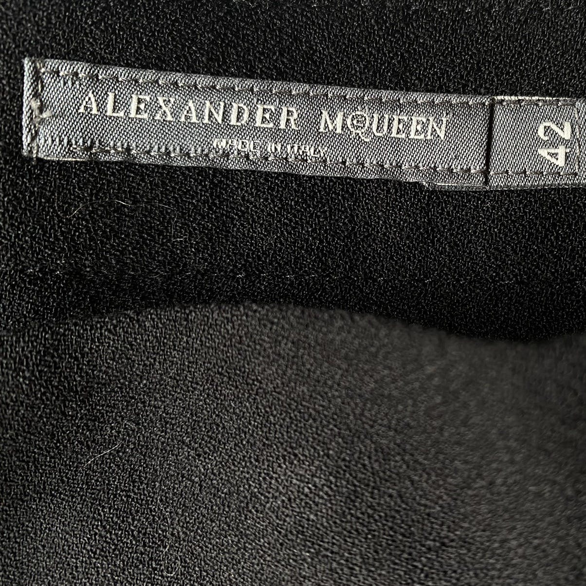 Alexander McQueen Laine Wool Trousers - 4