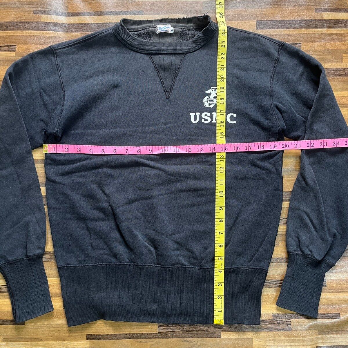 Vintage 1970s USMC Sweater US Marines Sportswear - 6
