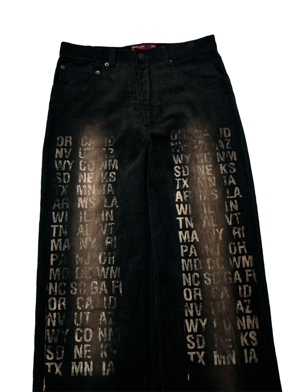 Vintage - BLACK FADED NYLAUS CODUROY PANT - 2