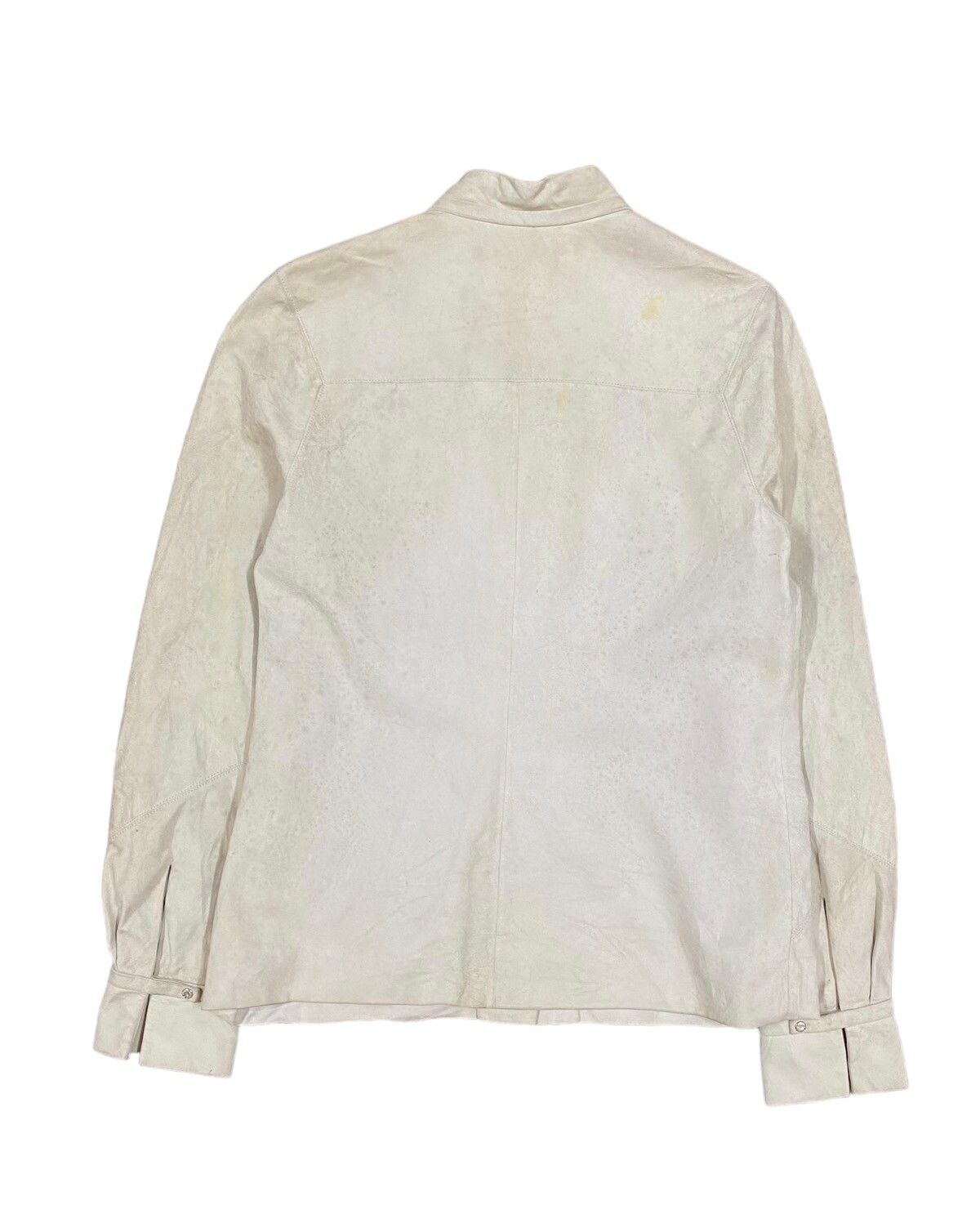 Authentic🔥Loewe Goat Skin/Silk Liner Button Ups Shirt - 2