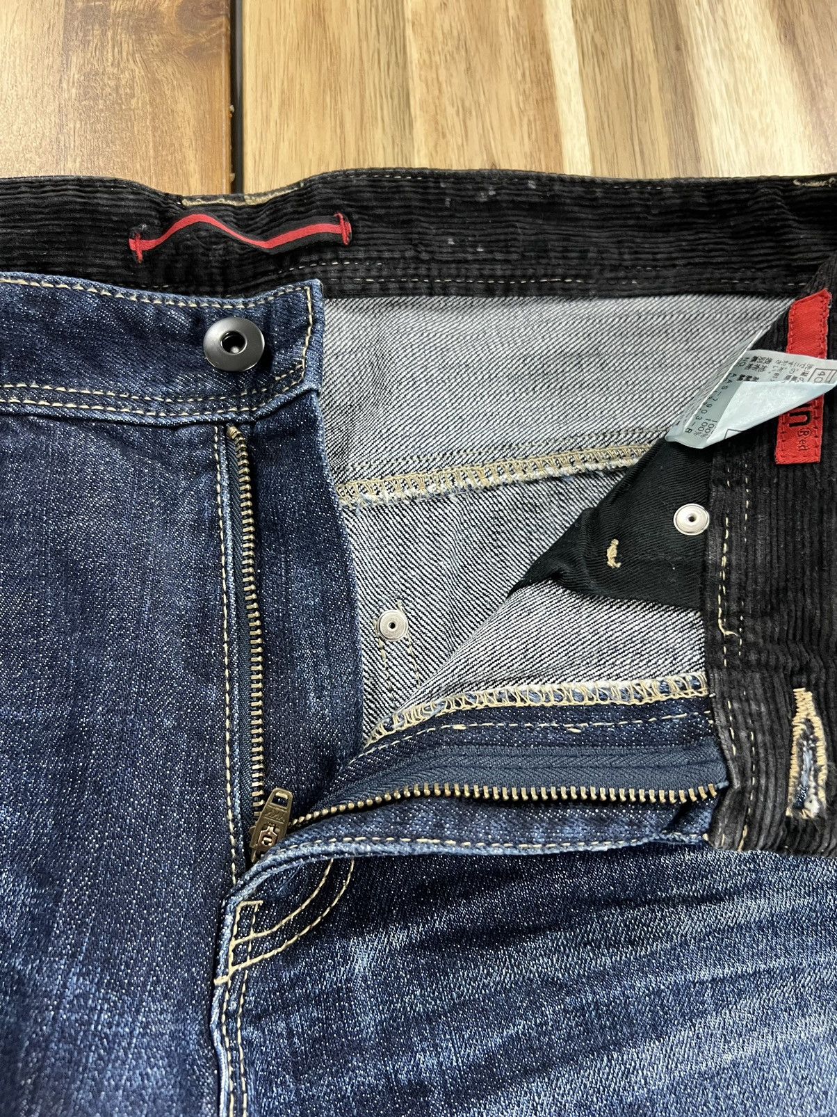 Vintage - Jun & Red Japanese Brand Denim Jeans - 8