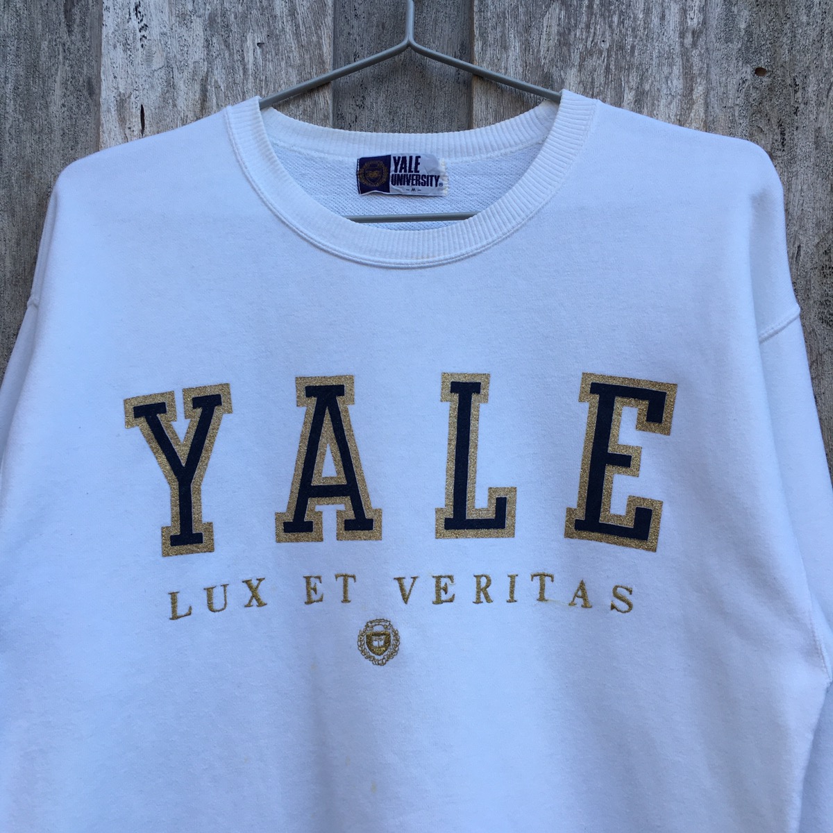 Vintage - Vintage 90’s Yale University Pullover Sweatshirt Big Logo - 2