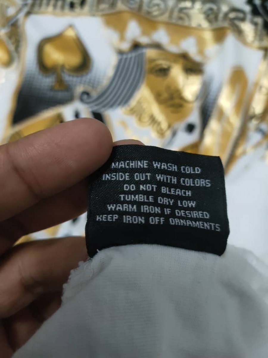 Hype - Super Oversize full print Gold Hip Hop T - 8