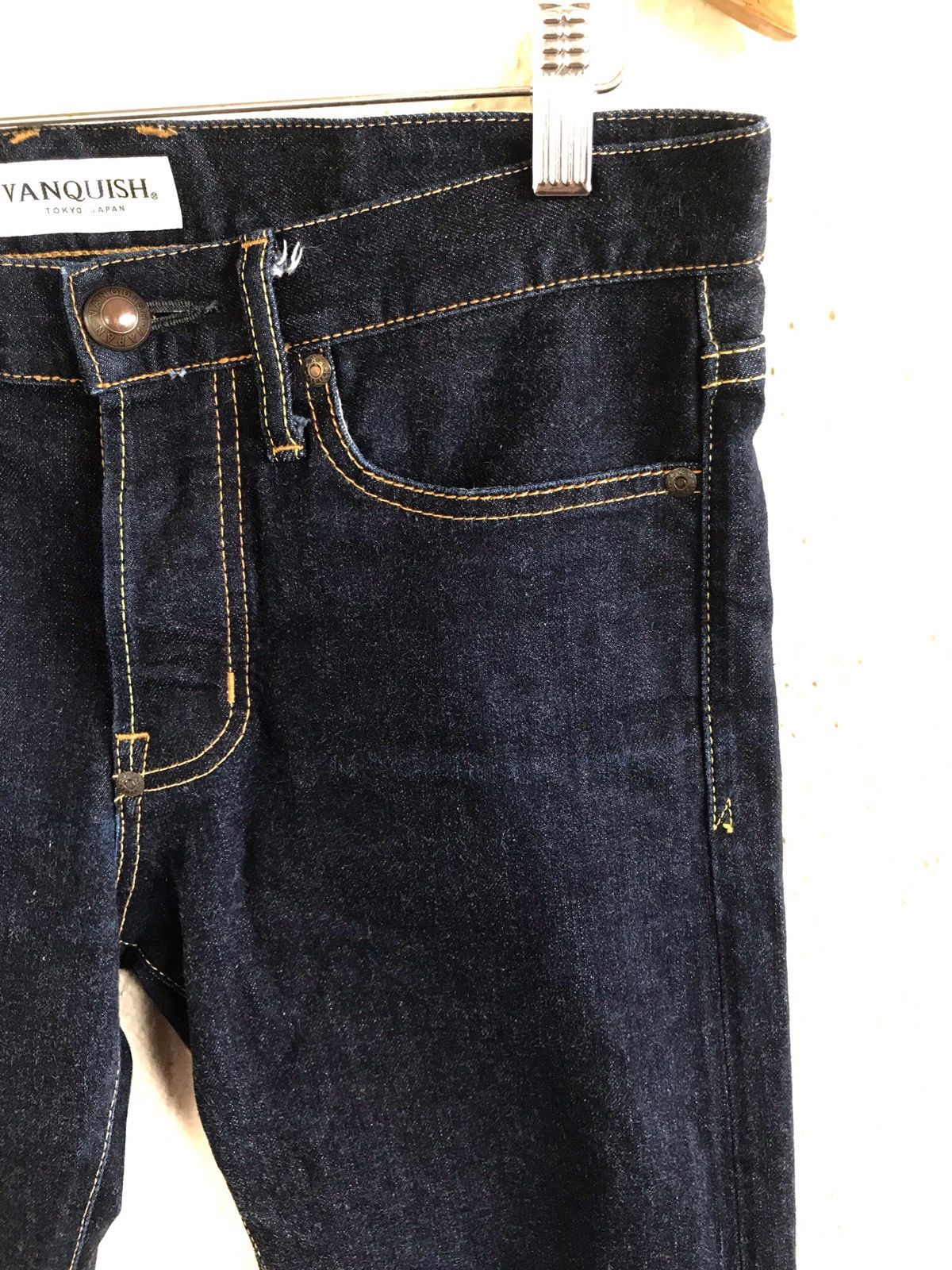VANQUISH Japan Selvedge Skinny Jeans - 5