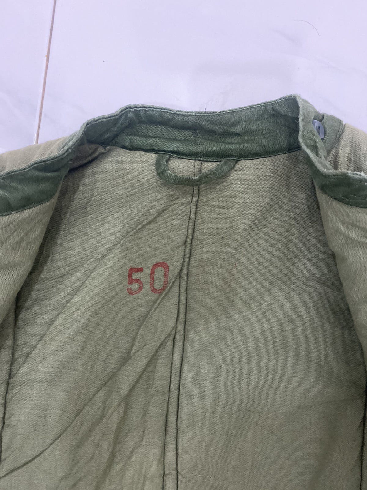 🔥Vintage🔥 SZR1987 Hungarian Tanker Military Jacket Size 50 - 8