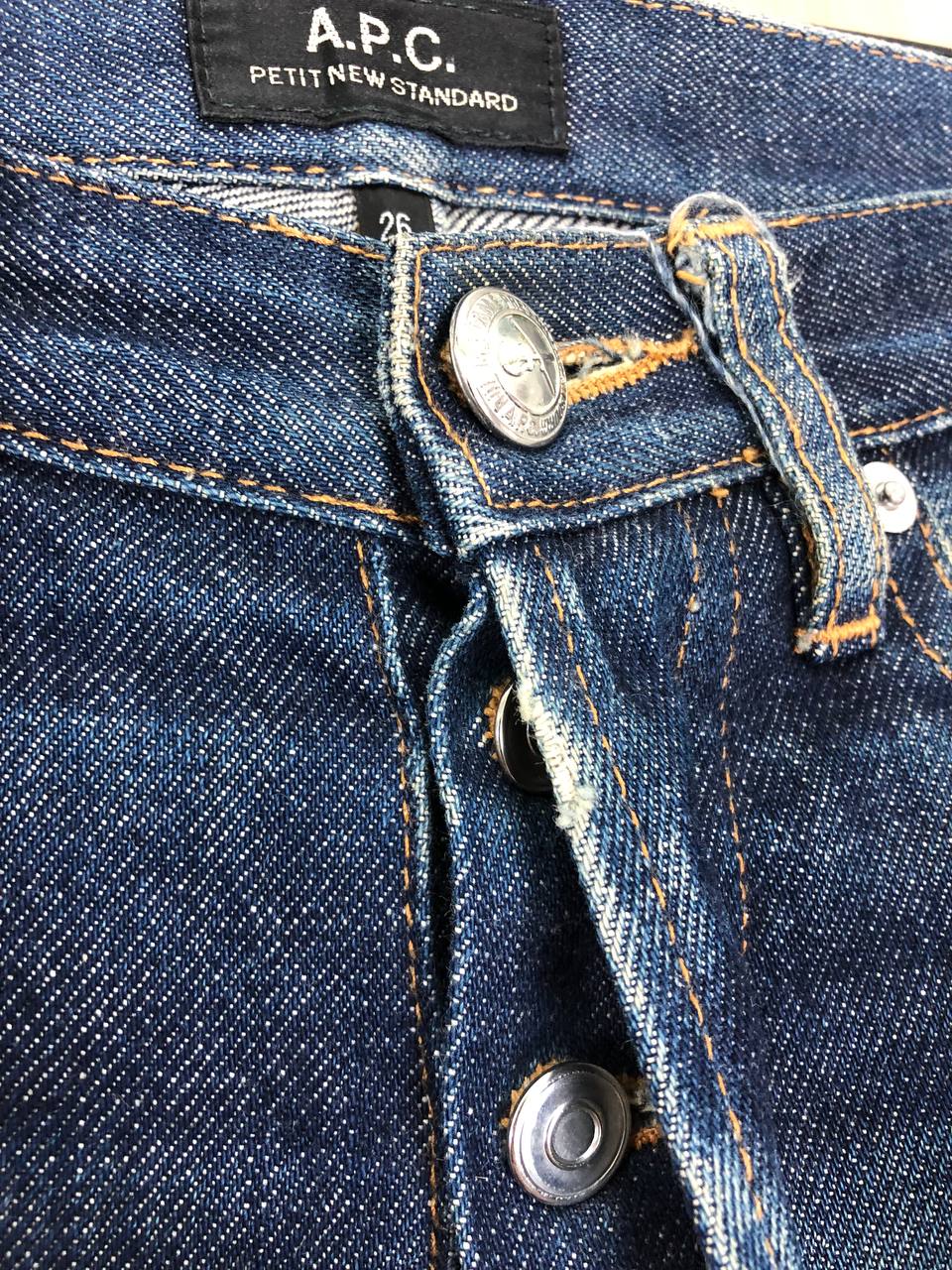 APC Petit Standard Jeans Distressed Selvedge - 9
