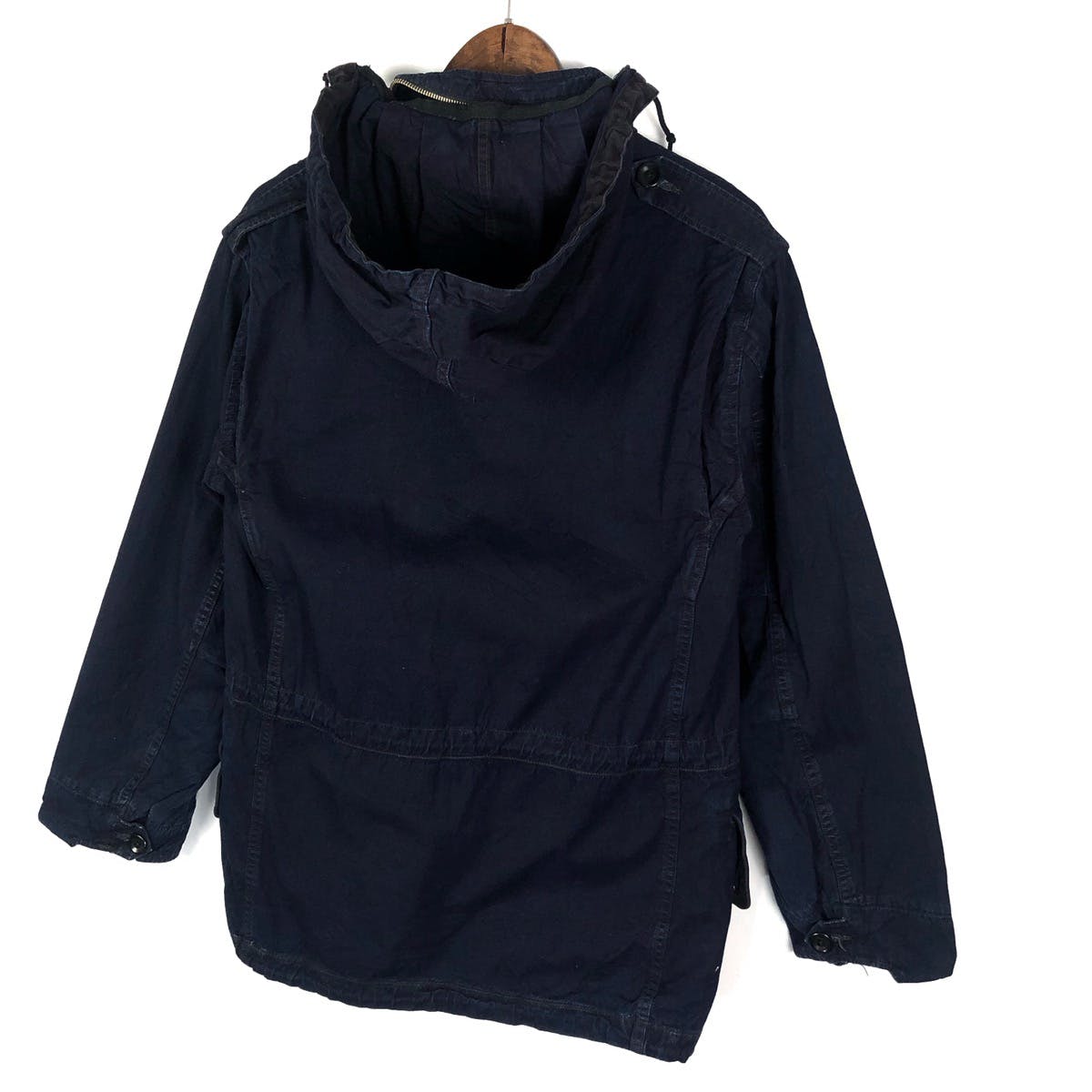 Kapital M65 Field Jacket Egyptian Twill Indigo Blue - 12