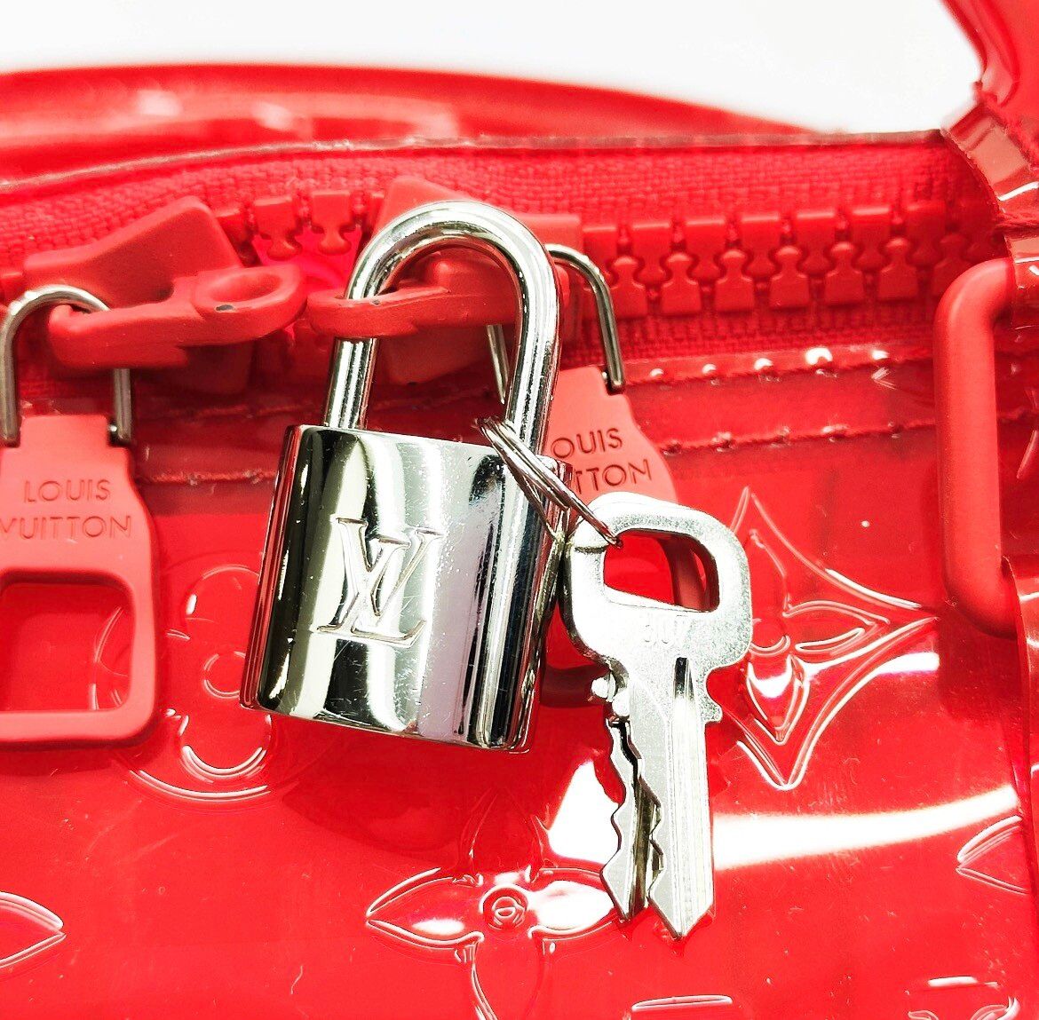 PVC keepall Bandouliere 50 red - 4