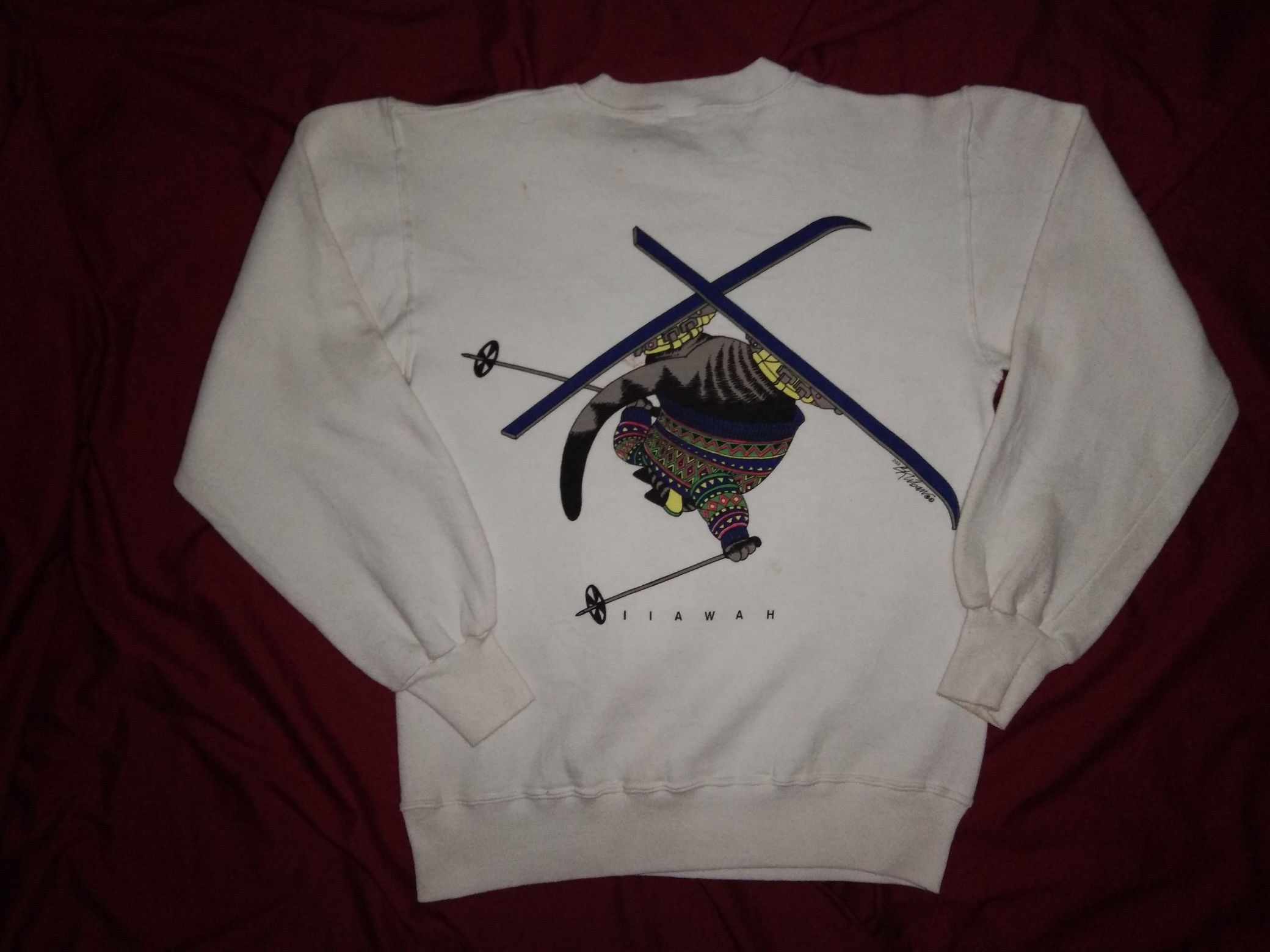 Vintage - VTG Kliban Cats Ski sweatshirt - 3