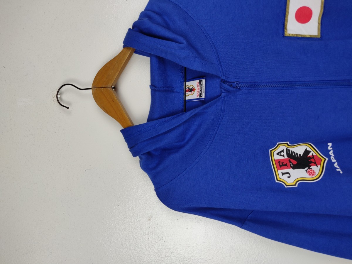 Japan Blue - 2009 Japan National Team Sweat Zip Up Overall Coveralls - 2