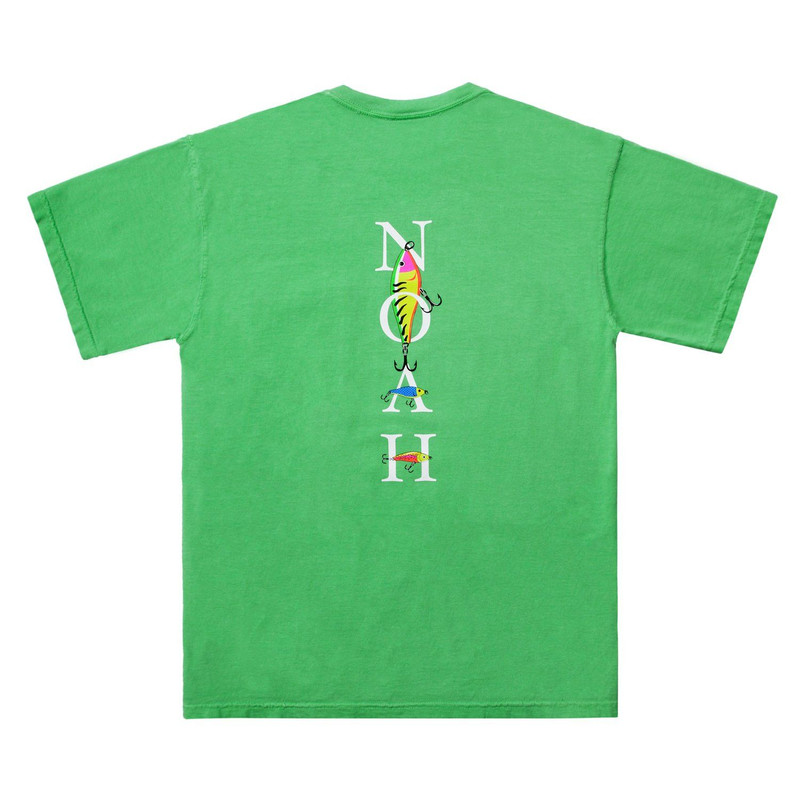 Green Fishing Lure Logo T-Shirt DS - 1