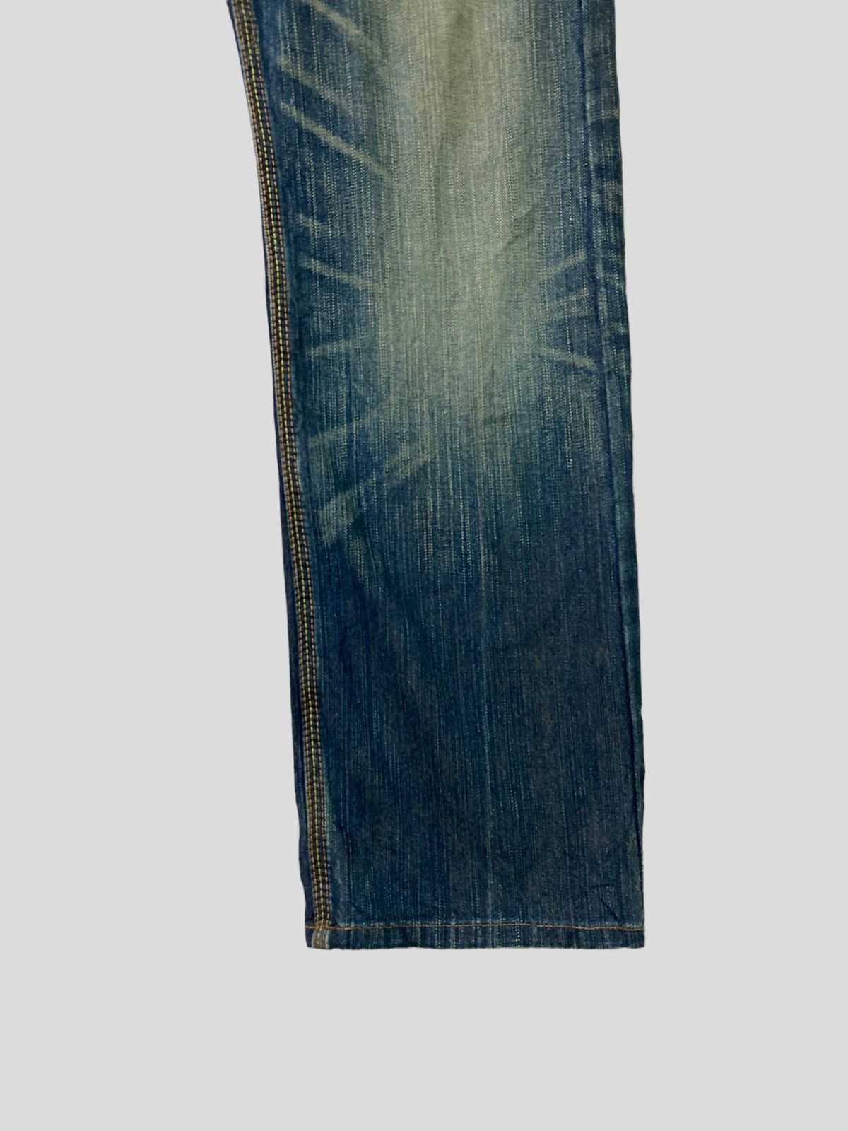 DOUBLE WAIST EDWIN CLAW MARKS MUDDY WASH DENIM - 6