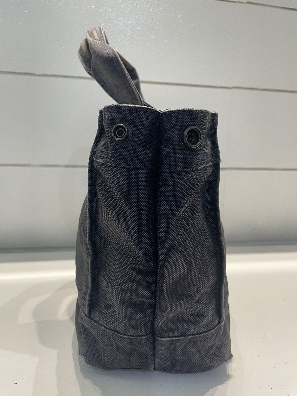 Porter Made In Japan Black Denim Tote Bag Denim Material - 10