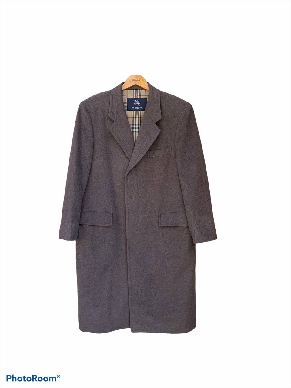 Burberry 35% Cashmere Luxury Long Coat - 5