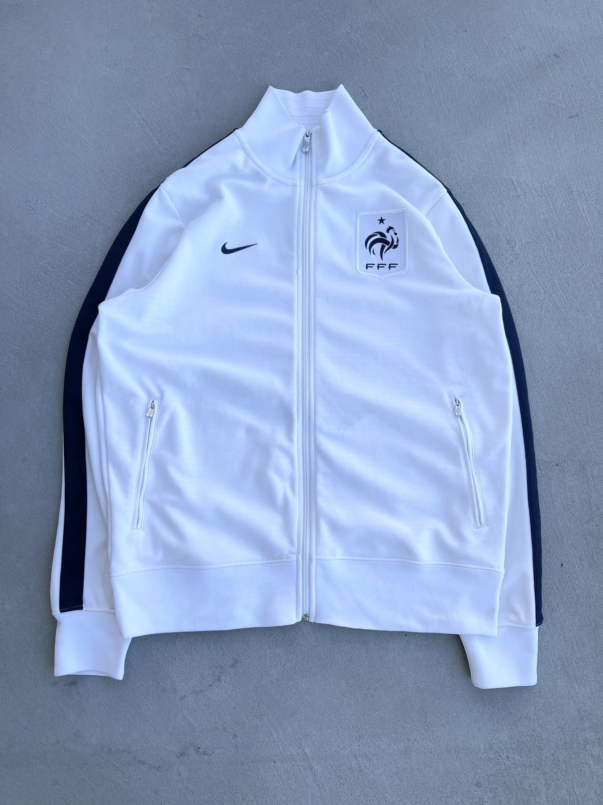 Vintage - 2012-13 France National Football Nike N98 Track Jacket - 1
