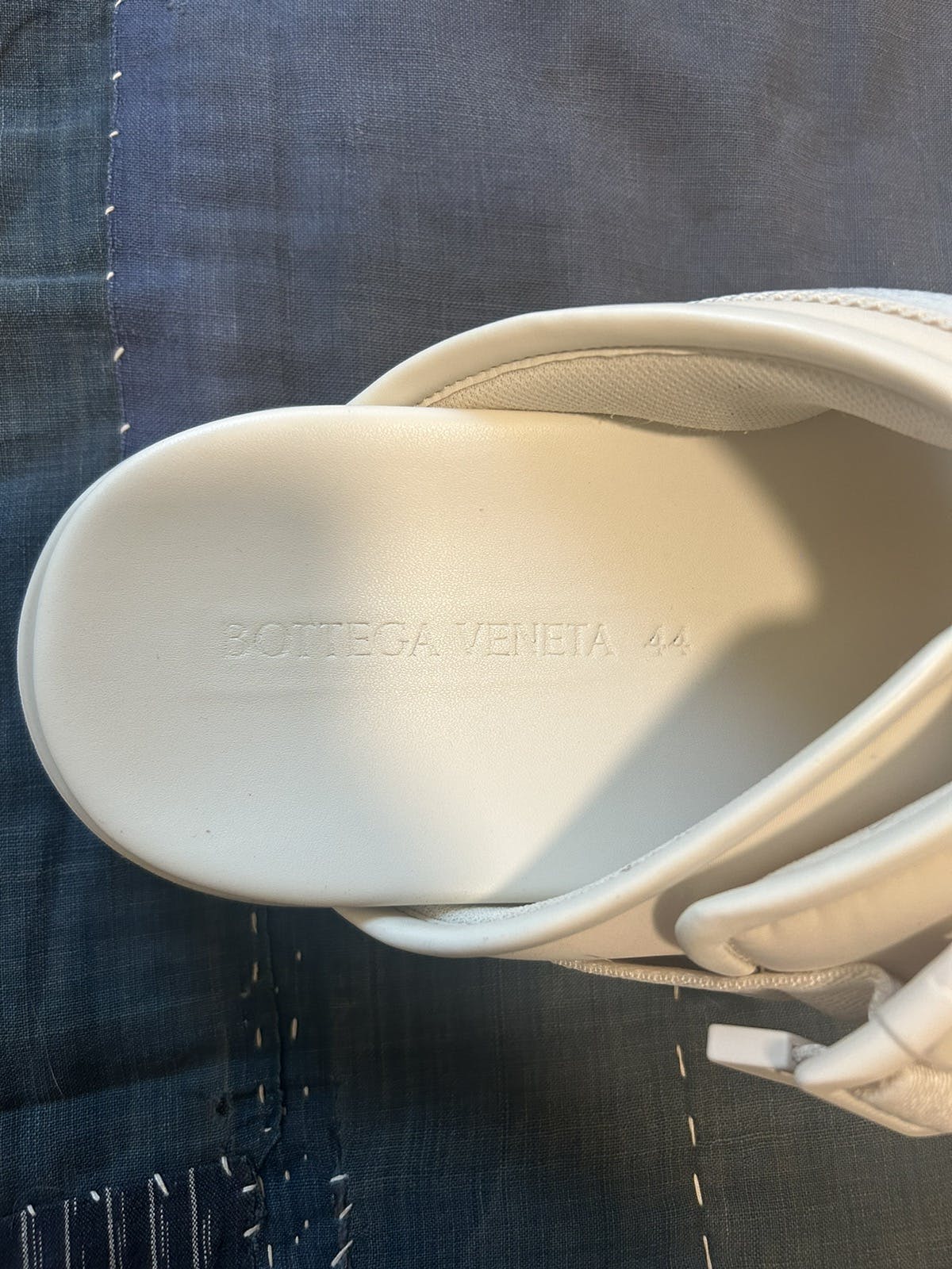 Bottega Veneta Men’s Braided Snap Buckle Slides Rubber/Nylon - 2