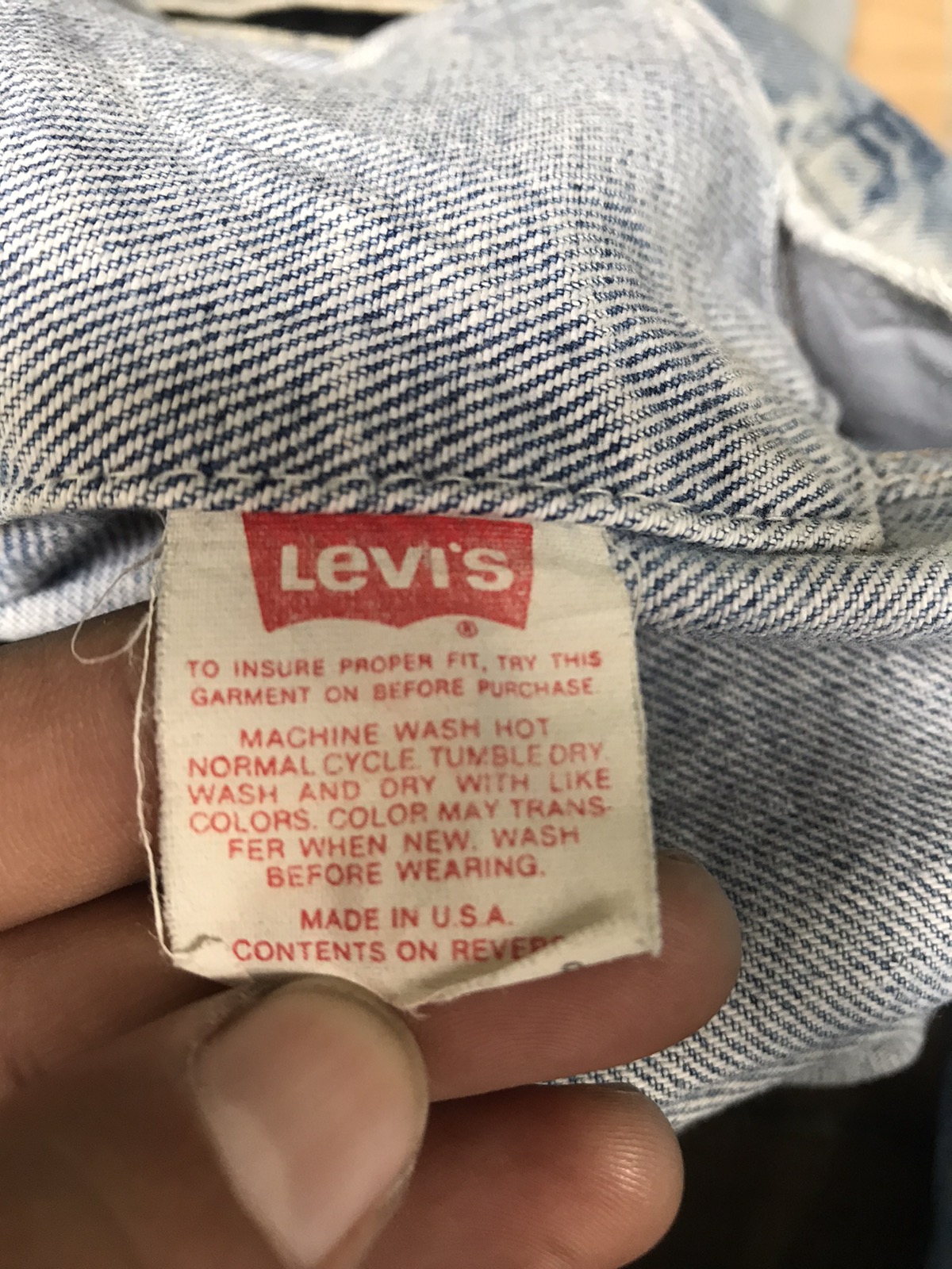 Made In Usa Levi’s Distressed Denim Jackets - 13
