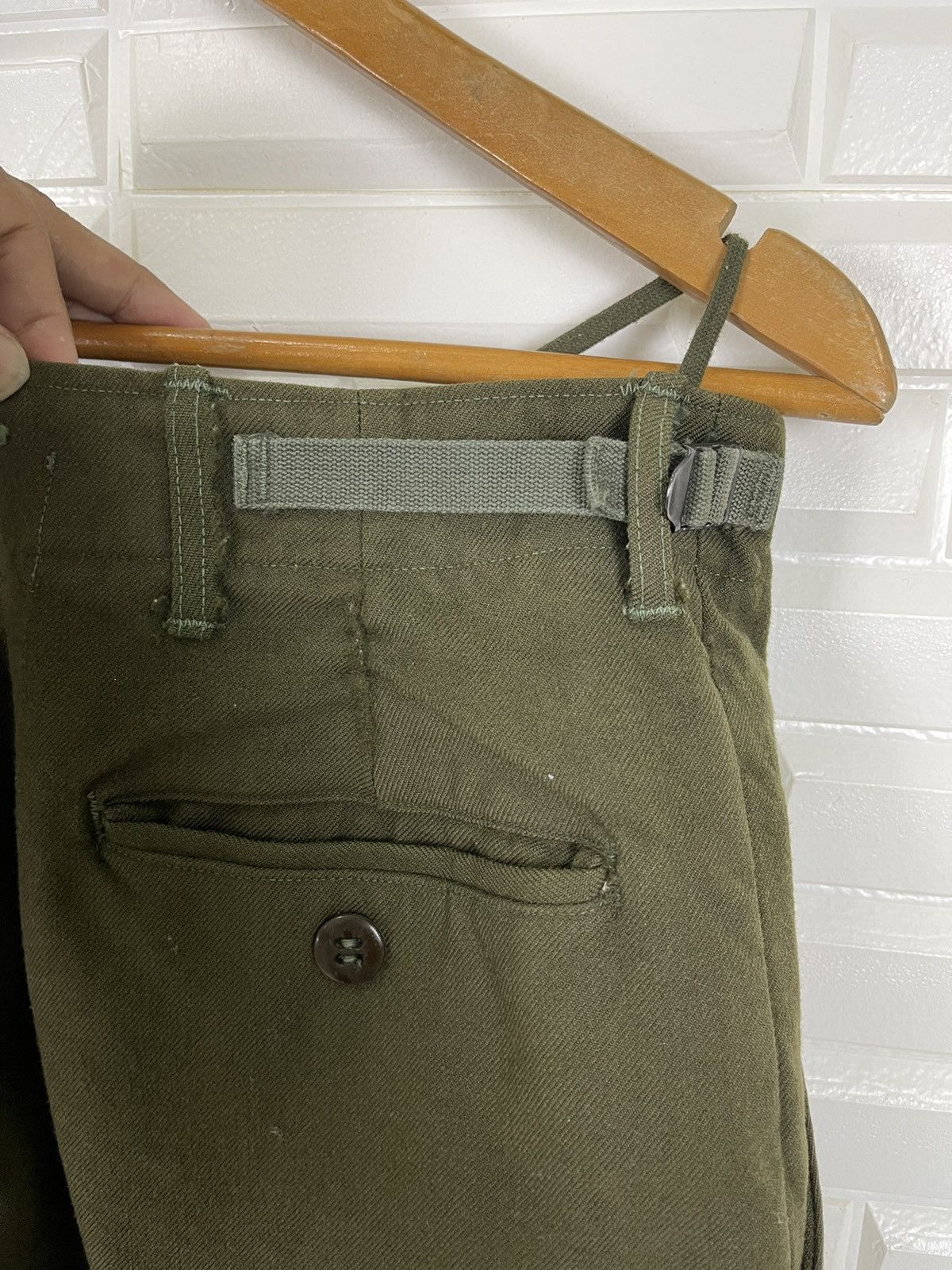 Vintage - 1970 World War II German Wehrmacht Uniform Pants - 2