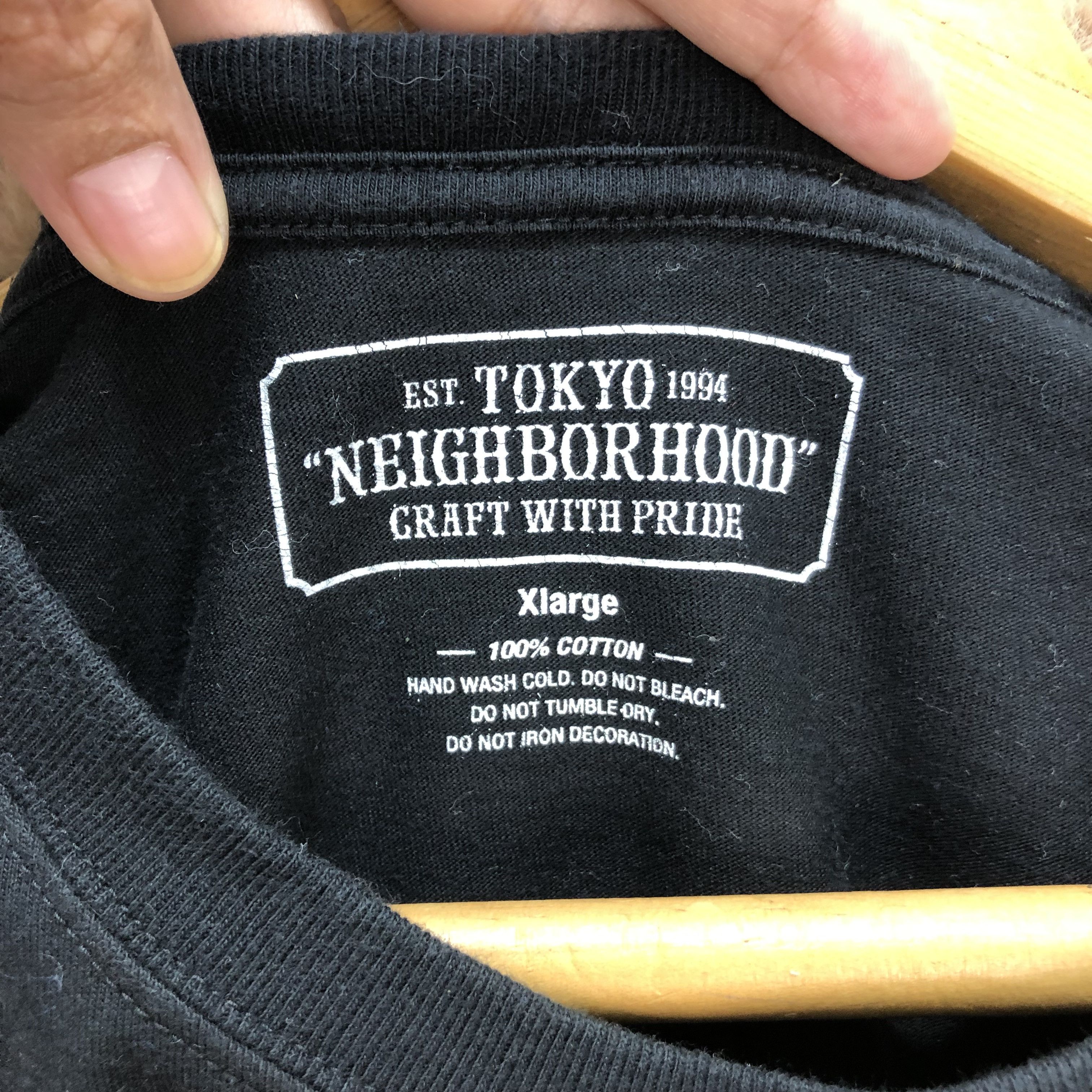 Neighborhood Tokyo 1994 Long Sleeve T Shirt #5361-24 - 8