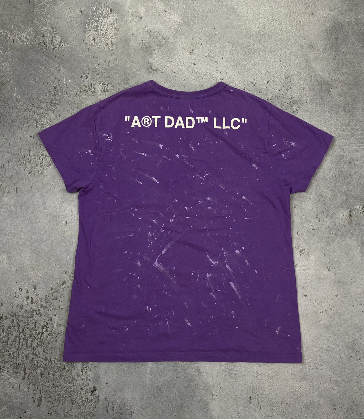 Off White mens x art dad t shirt cigars and tequila custom - 3