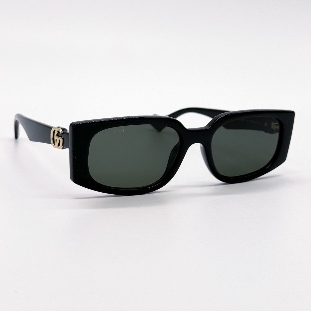 NEW GUCCI GG1534S 001 RECTANGULAR BLACK WOMEN SUNGLASSES - 4