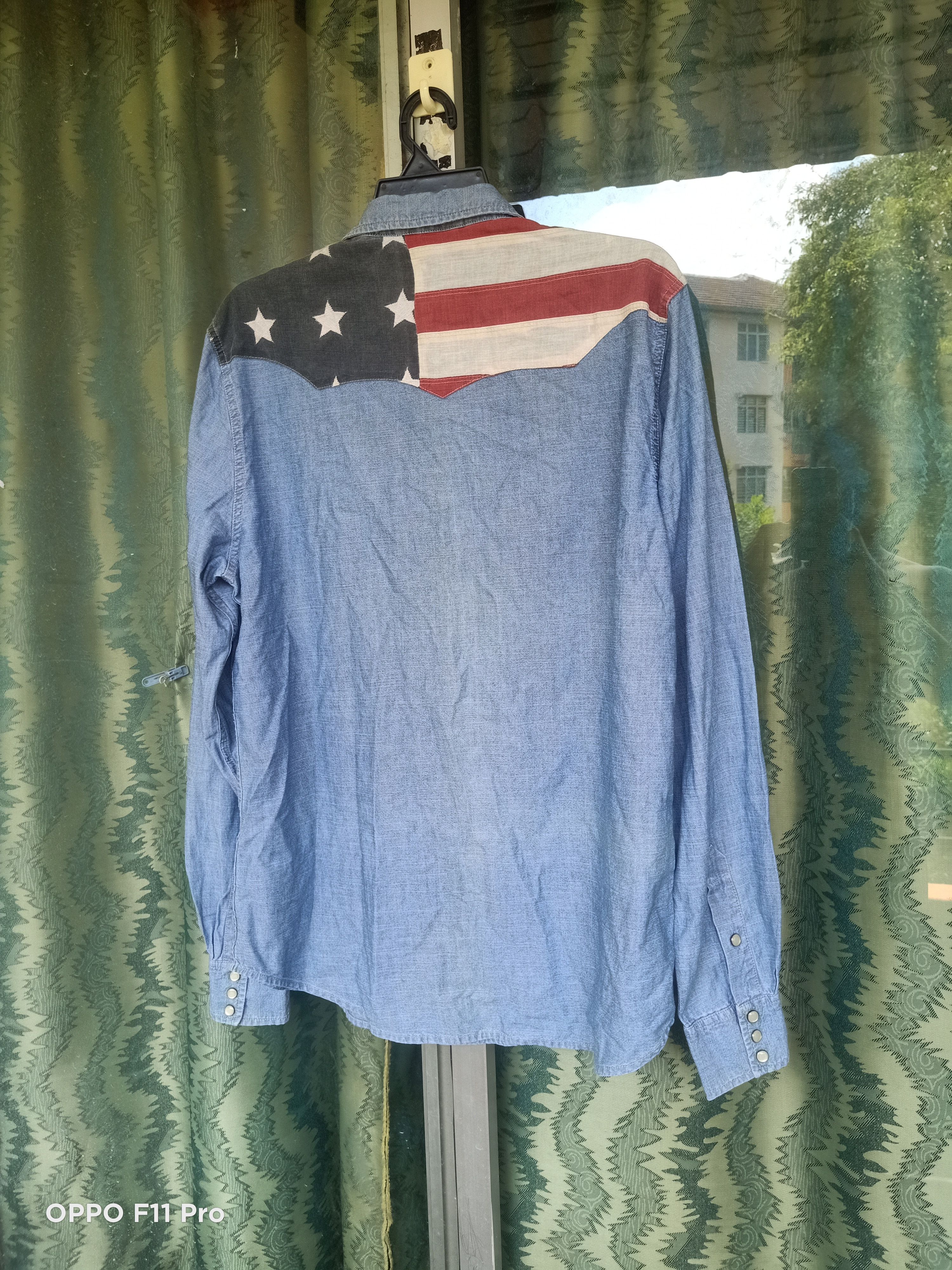 Polo Ralph Lauren - Denim Supply Snap Button Shirt USA Flag - 5