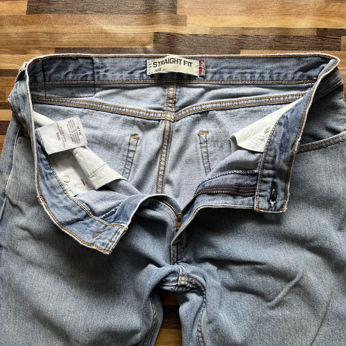 Grails Levi's 505 Cropped Pants Straight Fit Lesotho - 9