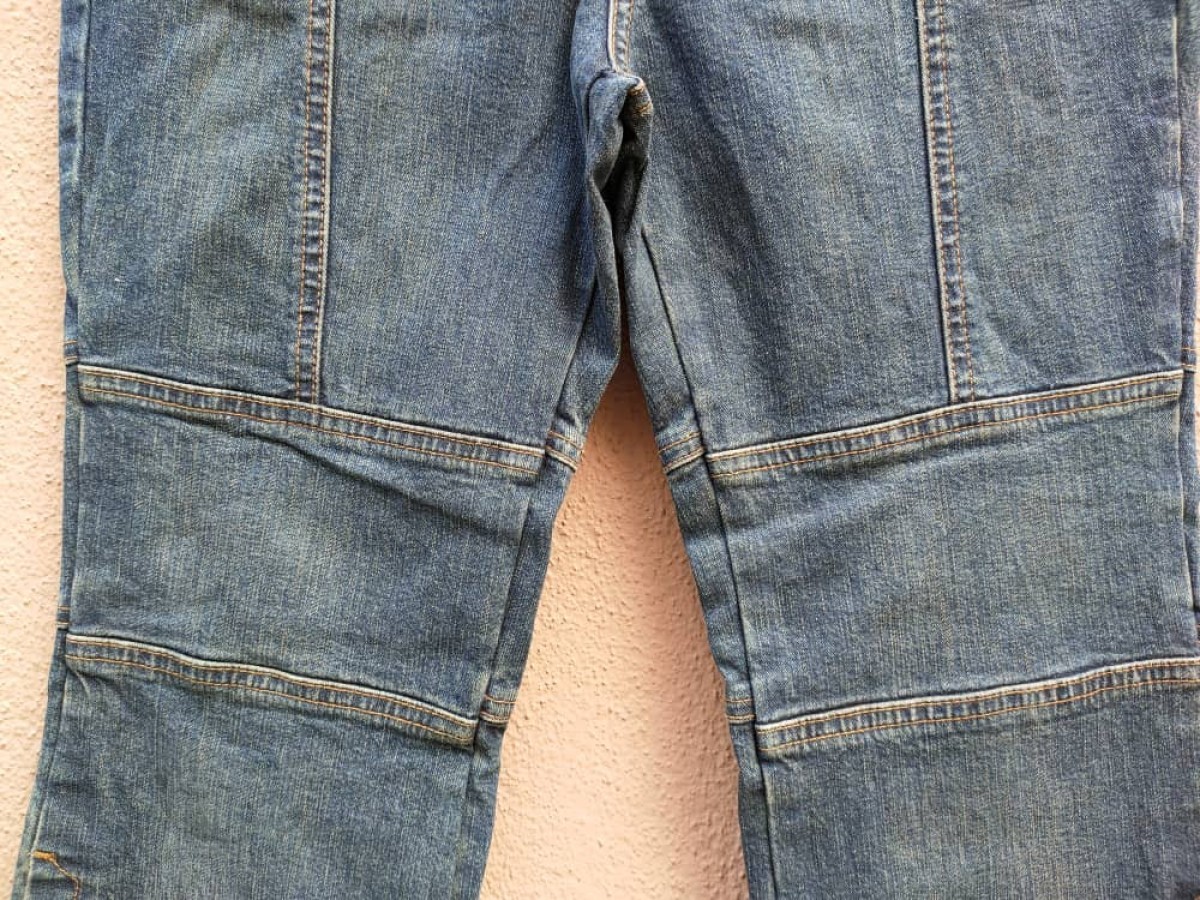Camel - Road Button Bow cut Jean - 7