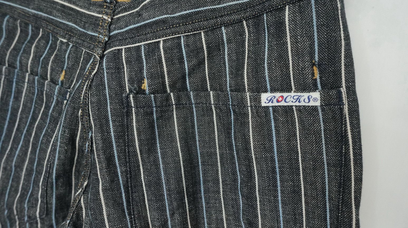 Rare Reversible OZONE ROCKS HEMPROTEX Made In Japan Jeans - 7