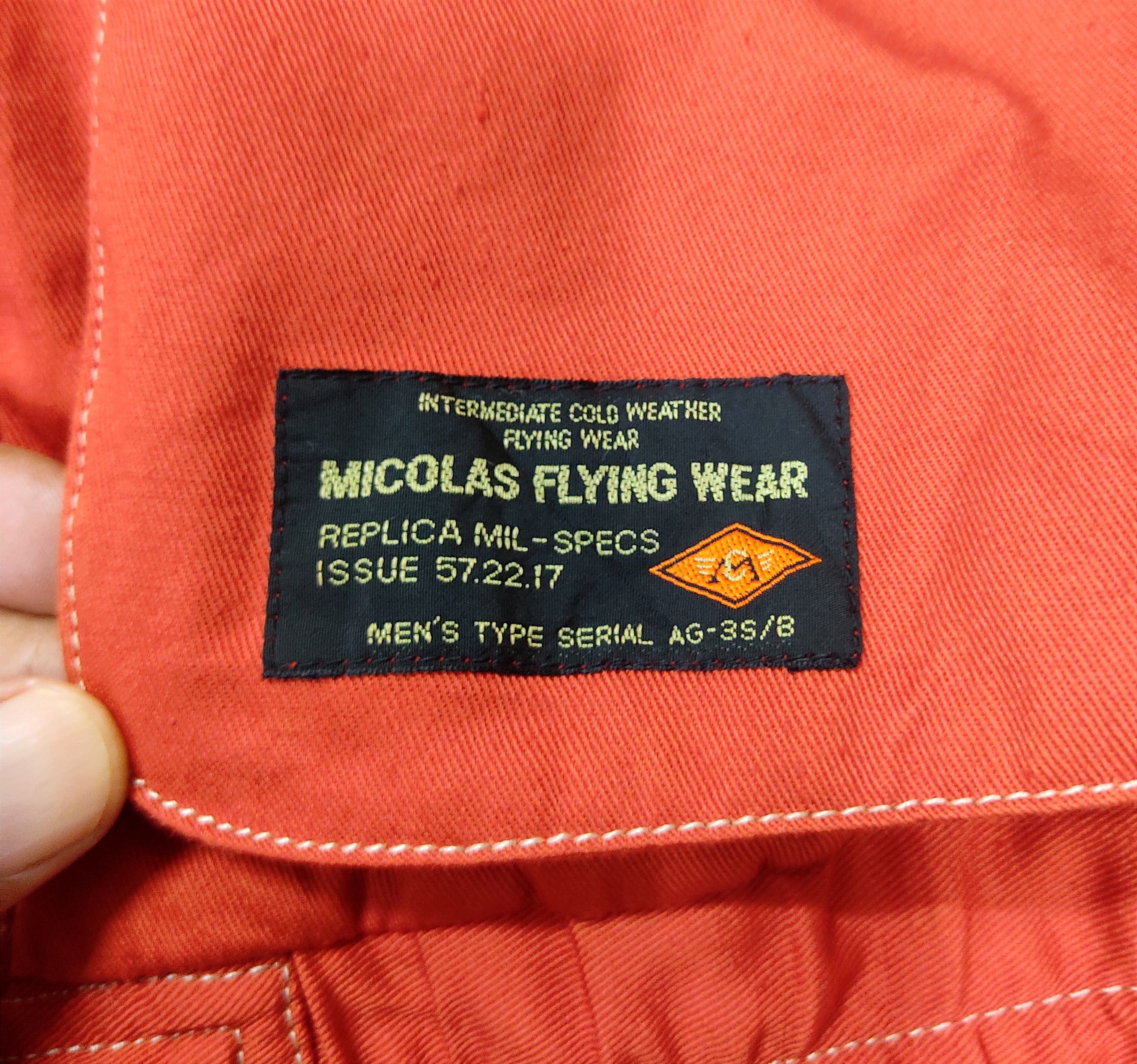 Vintage - 80s MICOLAS FLYING WEAR Mark 3 Aero Jacket - 13