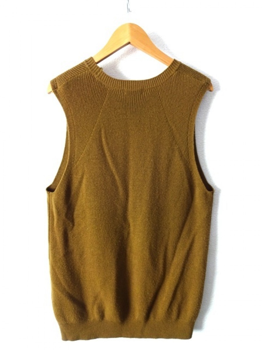 Steven Alan - wool brown vest XL - 4