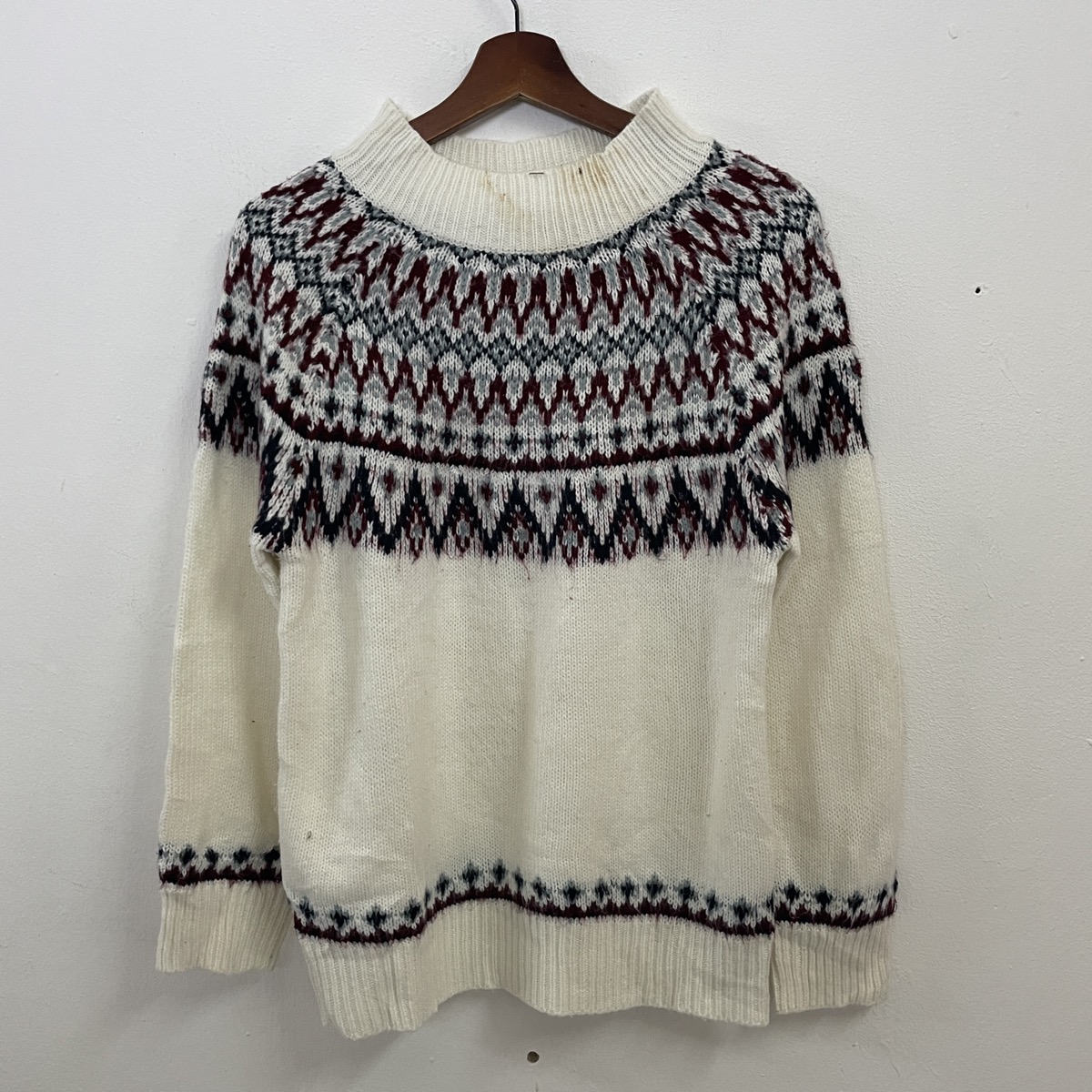 Homespun Knitwear - Vintage Tiptop Crewneck Art Knitwear - 1