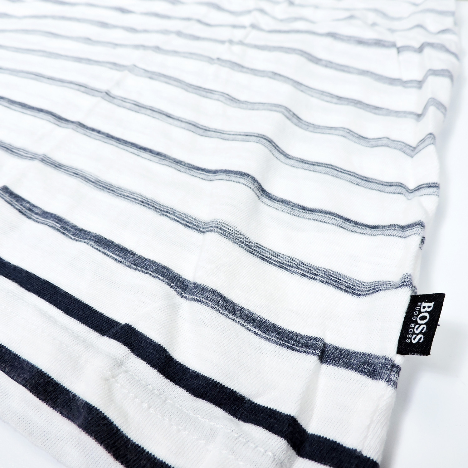 HUGO BOSS STRIPED T-SHIRT - 10