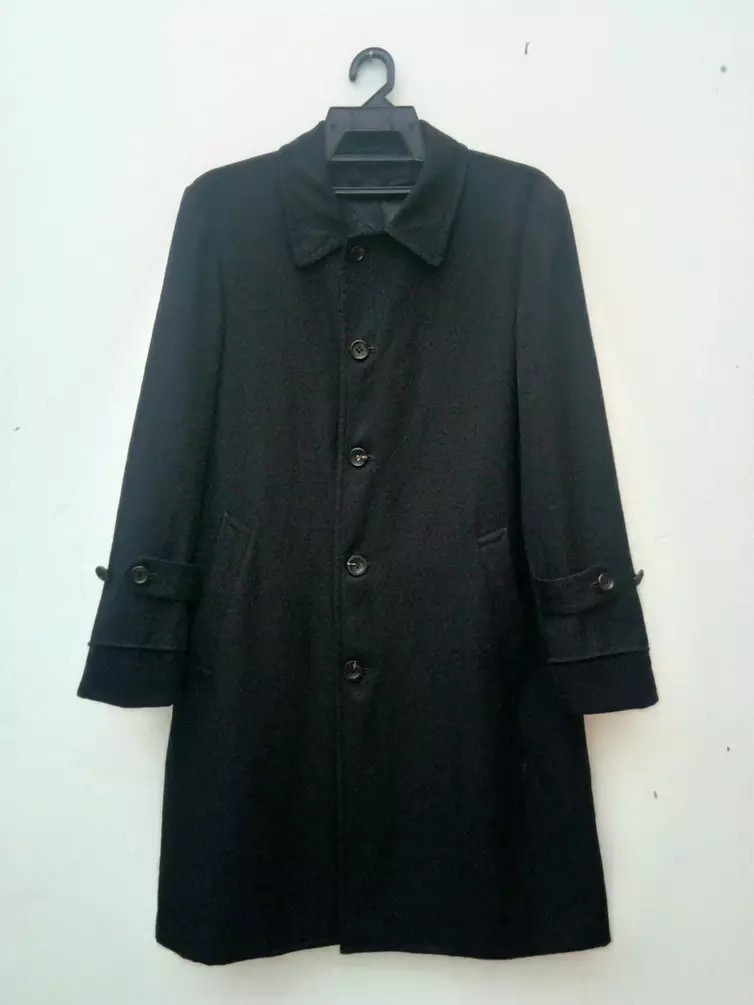AD2000 Comme Des Garcons Homme Plus Long Coat Jacket - 11