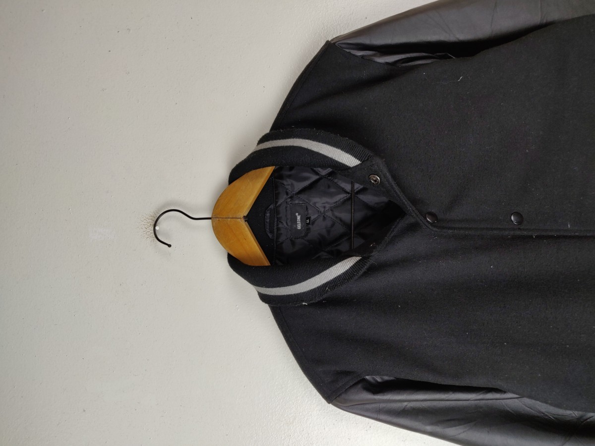 Japanese Brand - Geleone Japan Black Jacket Tops Streetwear - 3
