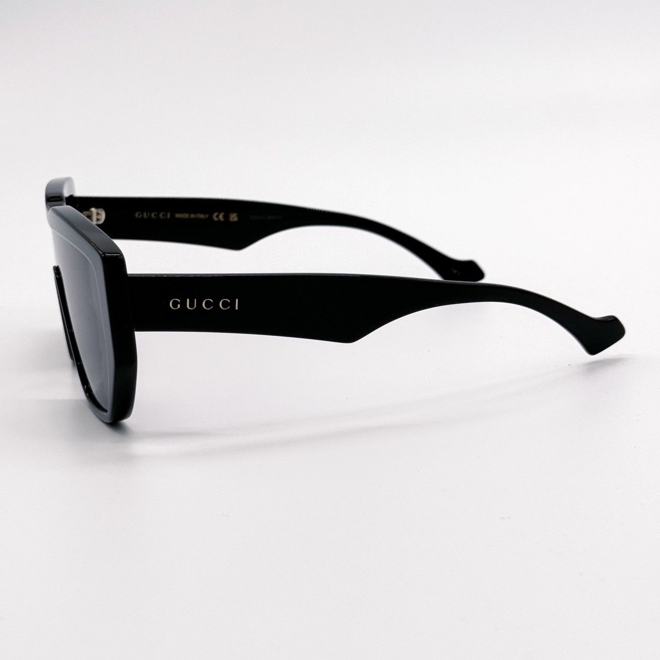 NEW GUCCI GG0997S 002 GEOMETRIC BLACK UNISEX SUNGLASSES - 7