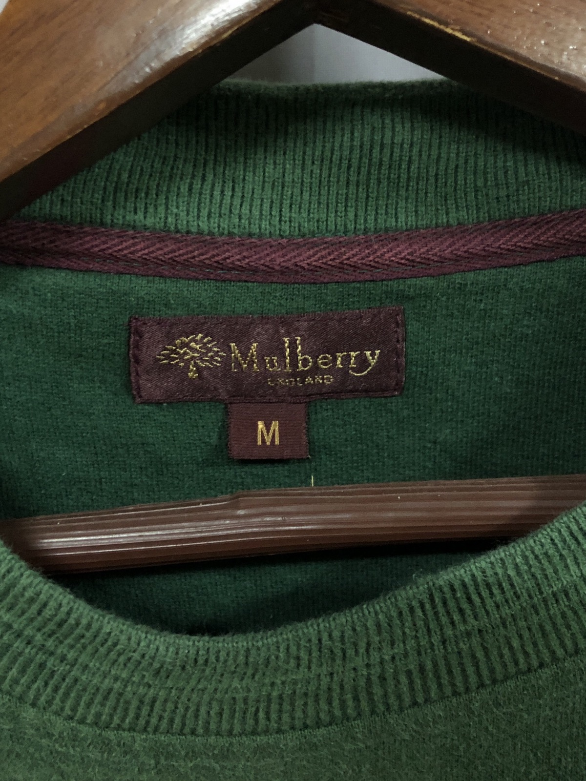 Mulberry Embroidery Logo Crewneck Sweatshirt - 5