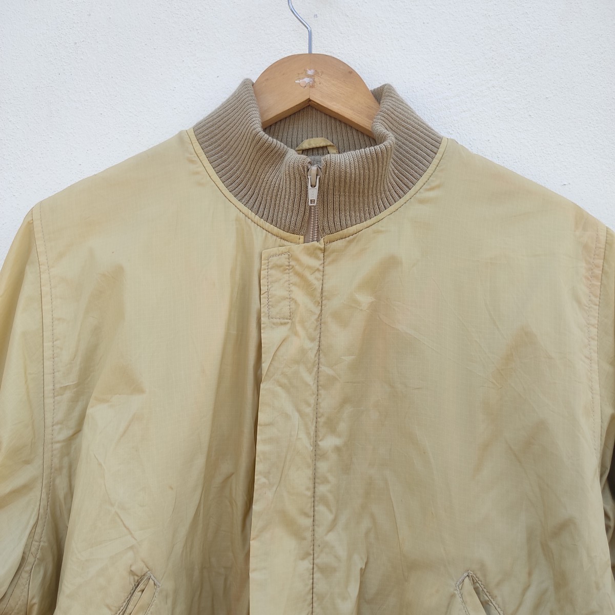 Yohji Yamamoto Ys Cropped 90s Men Bomber Wool Sherpa Jacket - 3