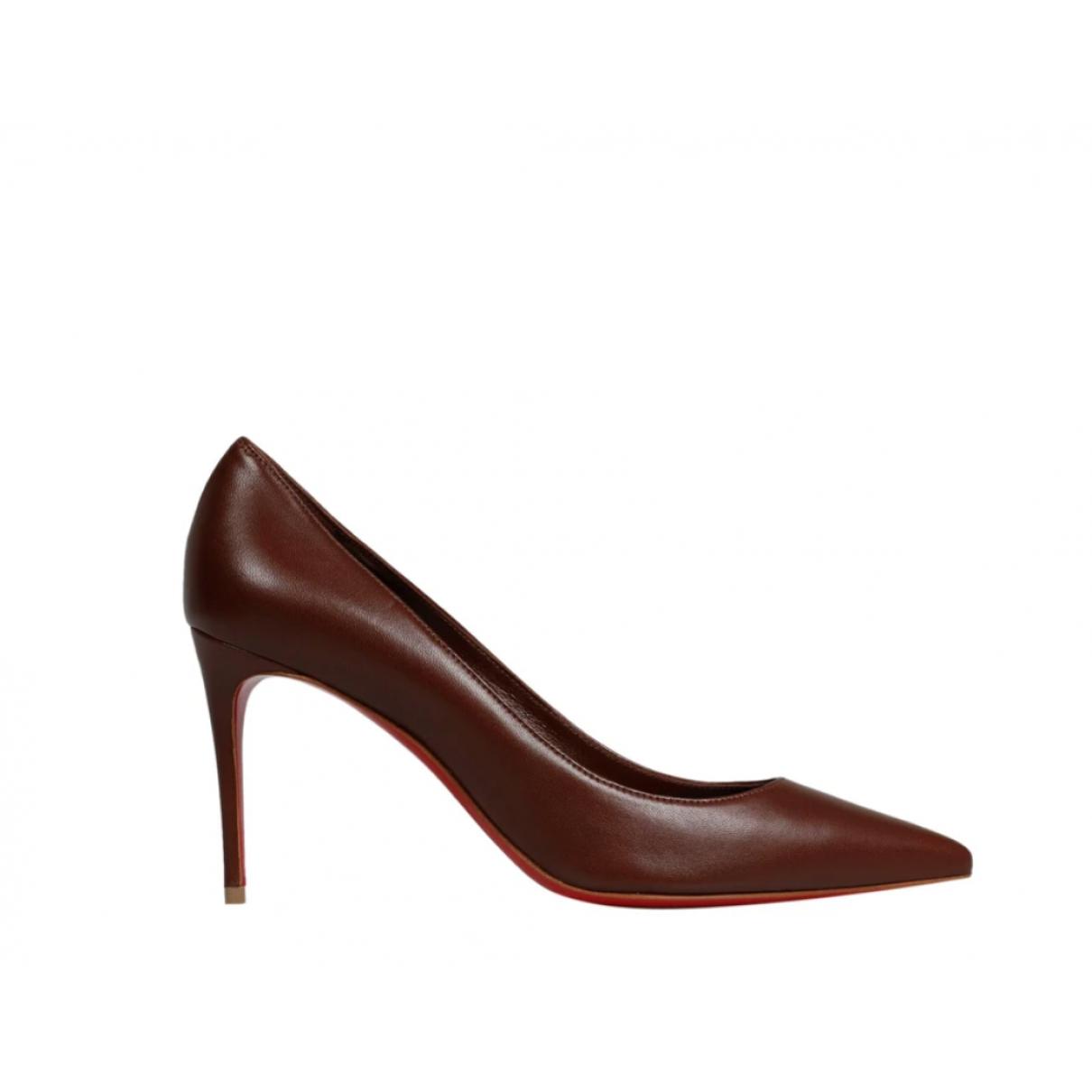 Leather heels - 5